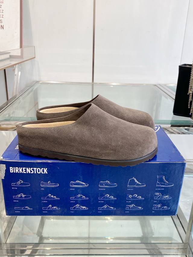 Birkenstock Wool-lined Slip-on Muffins Original Design Developed Top-grade Impor