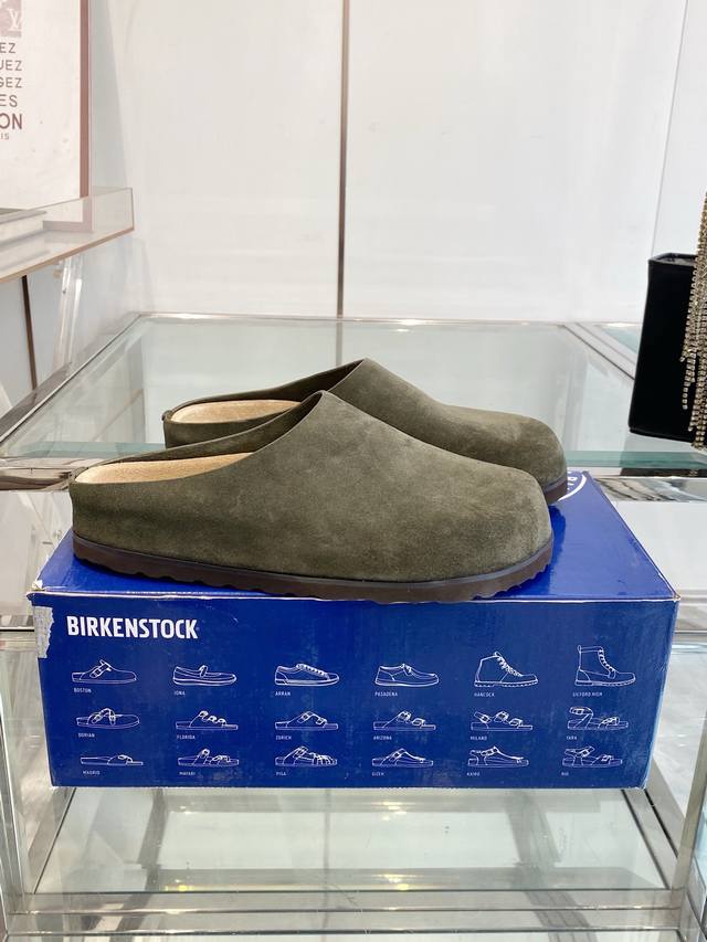 Birkenstock Wool-lined Slip-on Muffins Original Design, Top-grade Imported High-