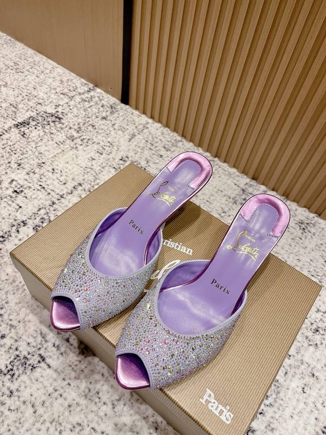 Top-tier version: Christian Louboutin 2025S original quality, heavy-duty craftsm