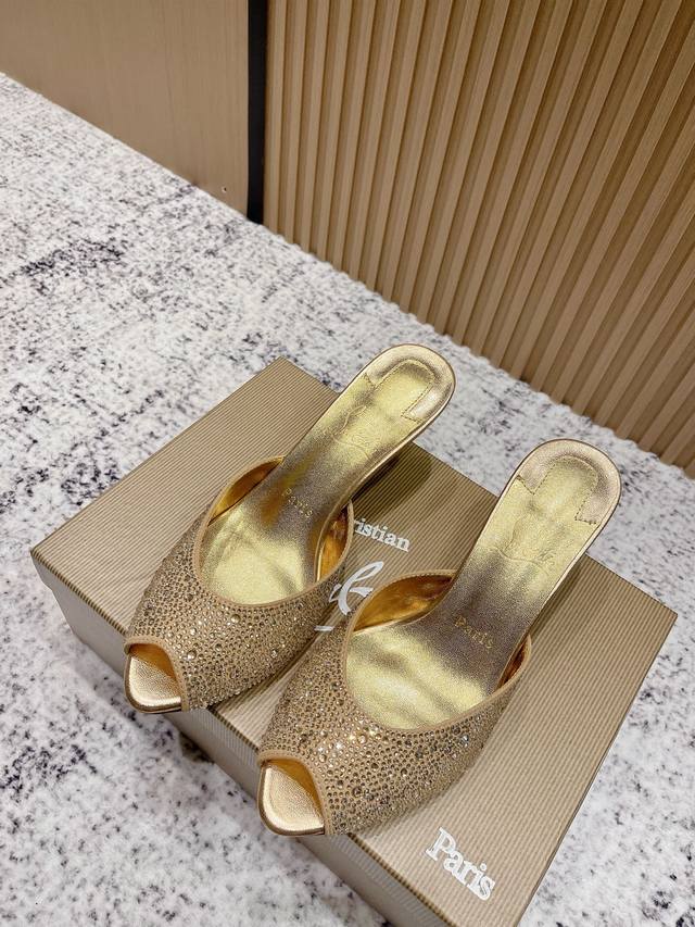 Top-tier version: Christian Louboutin 2025S original replica, heavy-duty craftsm