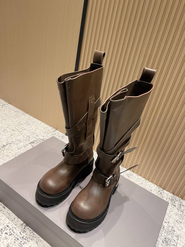 Top Version: Women's & Men's 2025 Autumn/Winter New Balenciaga 25Fw Venom Mid-Ca