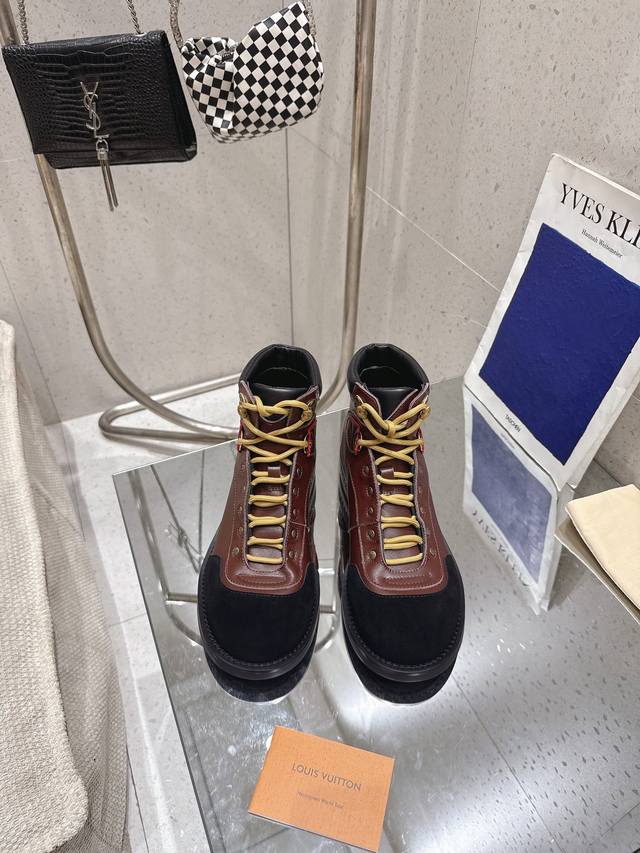 LV Pharrell Williams and Nigo leather shoes, top-tier quality, original factory