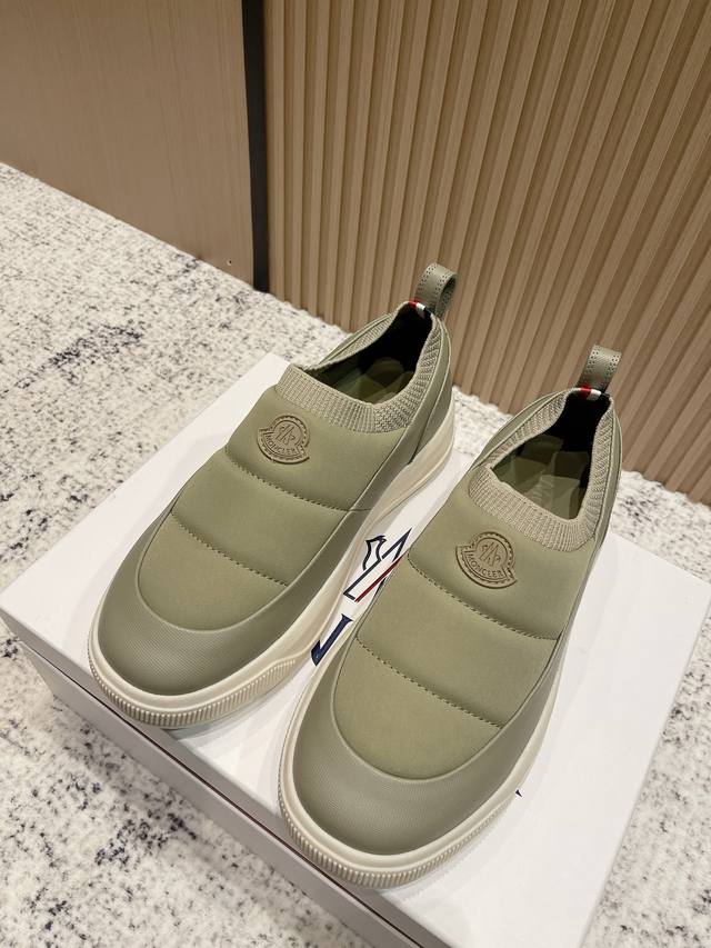 Top-tier version: Men's Moncler Altive series outdoor platform casual shoes. Ori