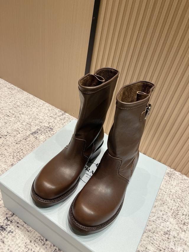 High-quality (personal shopper): Prad Retro Modern Long Boots, Short Boots, Slou