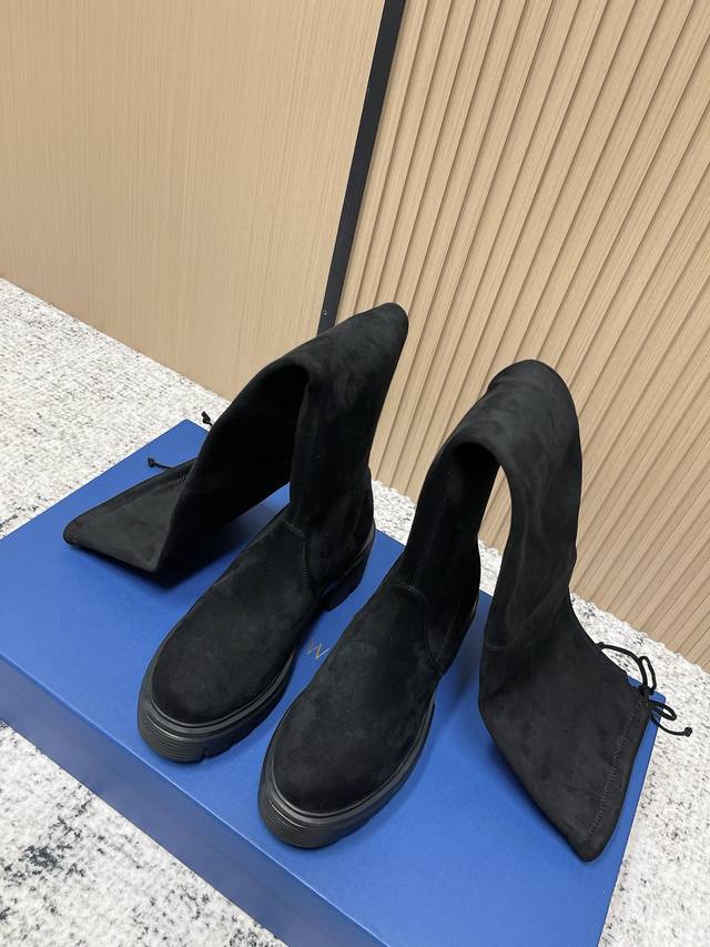 Top-tier version: Sw's latest 50/50 riding boots, a must-have for autumn and win