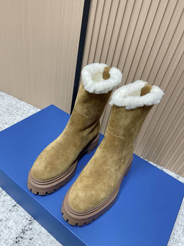 Top-tier version: Sw's latest 50/50 ankle boots, a must-have for autumn and wint