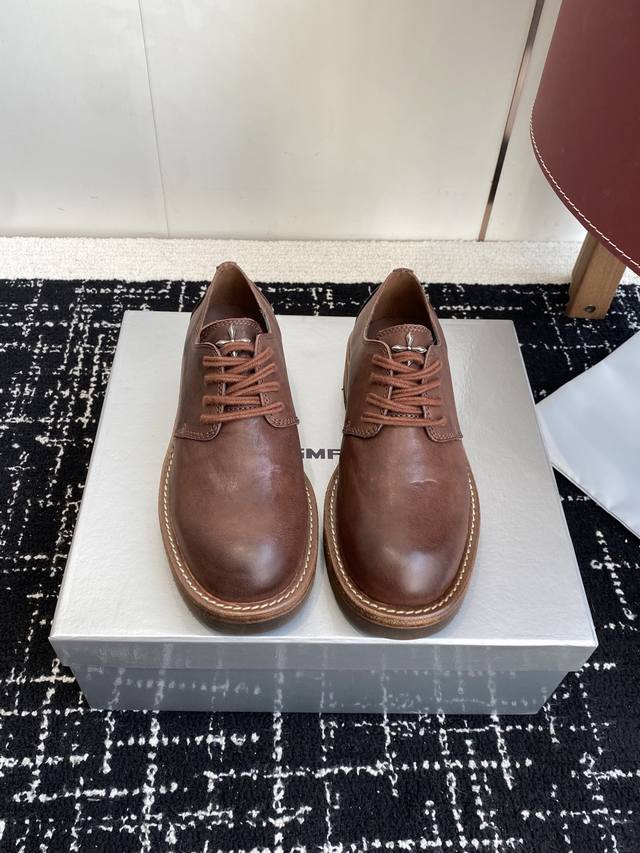 High-quality Smfk cross-stitch loafers, a touch of yellow in autumn, actually ve