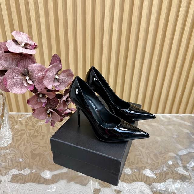 Exclusive New Arrival: YSL Saint Laurent Summer Peep-Toe High-Heeled Sandals (Ru