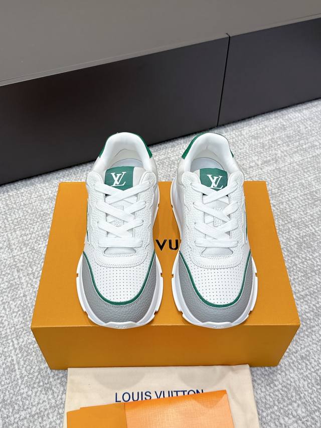High-quality men's sneakers (+10 RMB) - Louis Vuitton 2025 Fall/Winter Olympia S