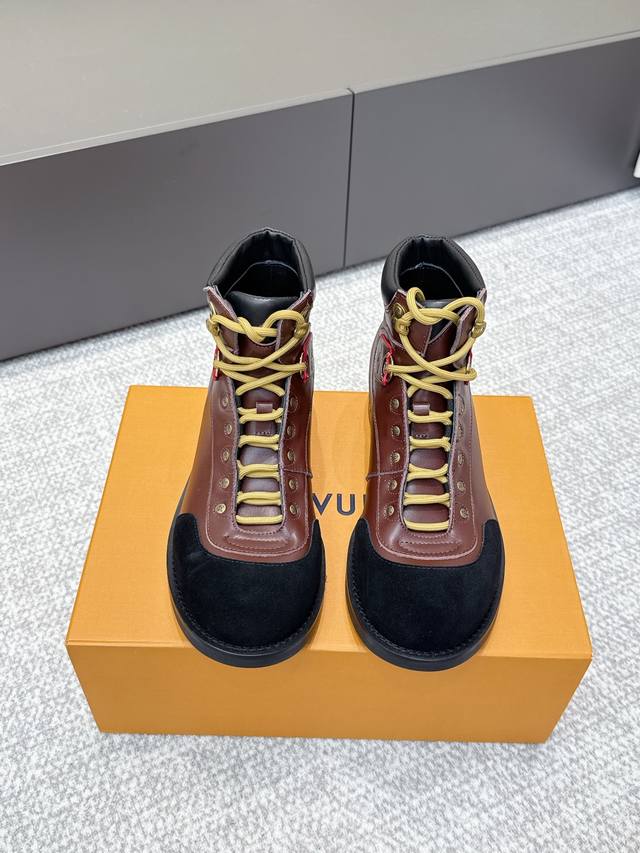 Louis Vuitton Pharrell Williams collaboration runway style platform sneakers, Co