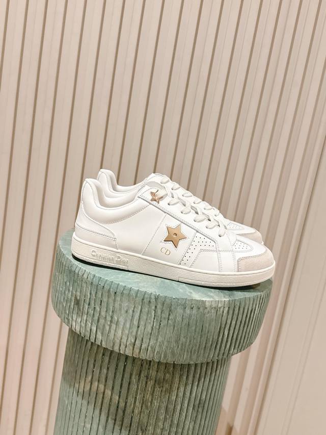 C016 Dior Star sneakers, new platform style, thick-soled casual shoes (retailer