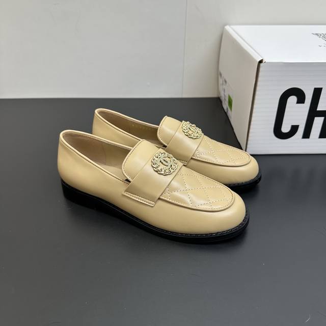 Chanel 25Ss New Chanel Diamond Buckle Loafers Spring/Summer Must-Have Hot Sellin