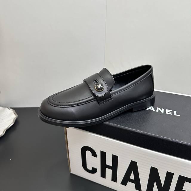 Chanel 25Ss New Chanel Diamond Buckle Loafers Spring/Summer Must-Have Hot Sellin