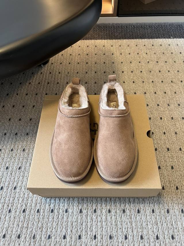 Ug* Autumn Classic Super Mini Snow Boots Low-top, fluffy collar, soft and comfor