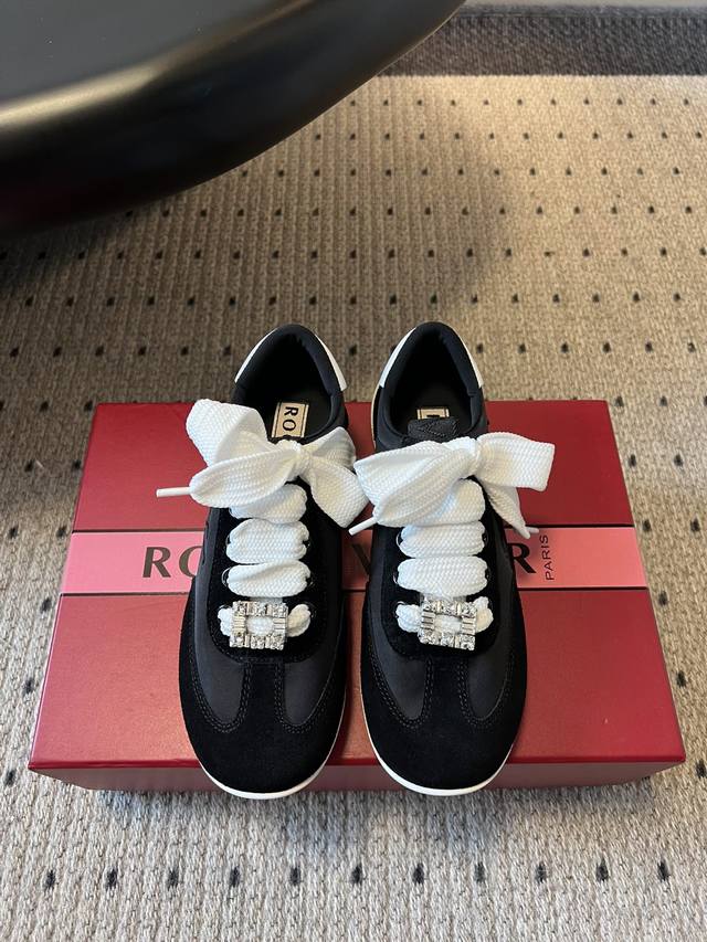 Roger Vivie* 25Ss New German Training Casual Shoes Comfort-conscious girls must