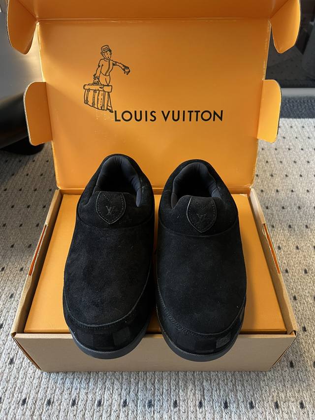 Louis Vuitto* Latest Style Lace-up Platform Derby Shoes for Couples, Men and Wom