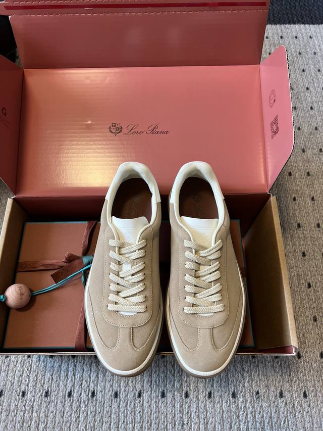 Loro PianaحLp Loro Piana Tennis Walk Training Shoes This new suede tennis shoe f