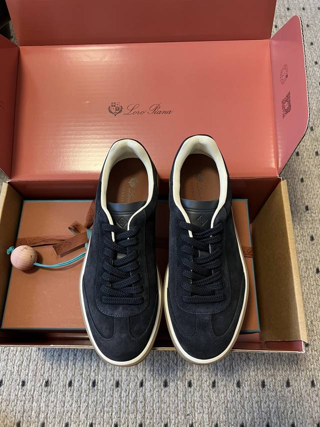 Loro PianaحLp Loro Piana Tennis Walk Training Shoes This new suede tennis shoe f