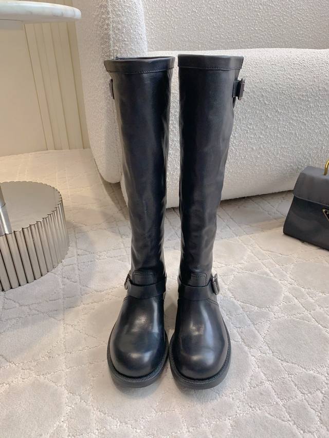 Factory Price P Prad* New platform boots that make your legs look super long, st