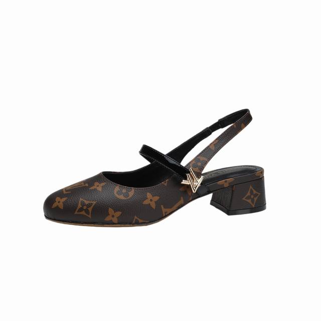 Latest L brand runway style open-back shoes, updated simultaneously with physica