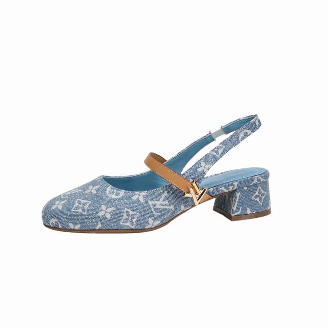 Latest L brand runway style open-back shoes, updated simultaneously with physica