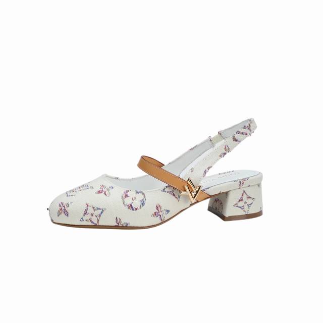 Latest L brand runway style open-back shoes, updated simultaneously with physica