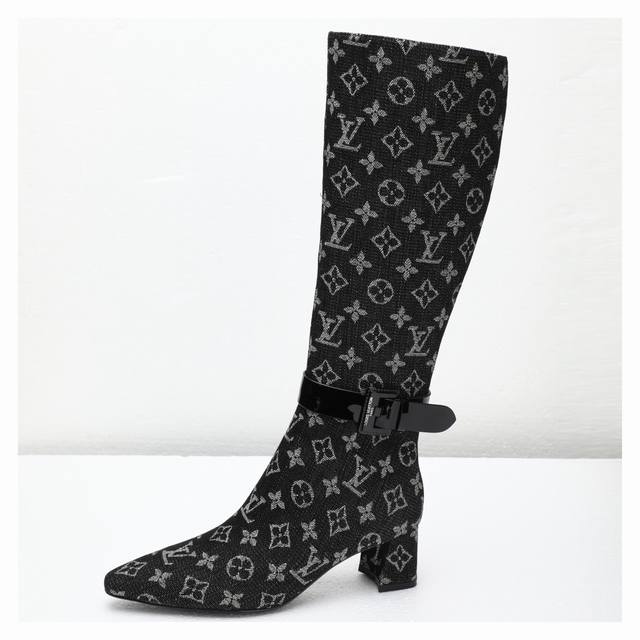 2025 Latest LV Autumn/Winter 16-inch Long Boots, Updated Simultaneously with Off