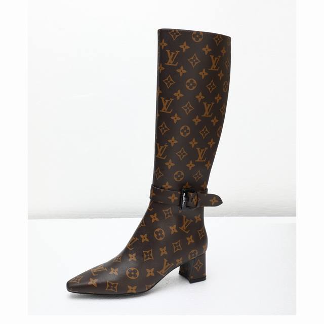 2025 Latest LV Autumn/Winter 16-inch Long Boots, Updated Simultaneously with Off