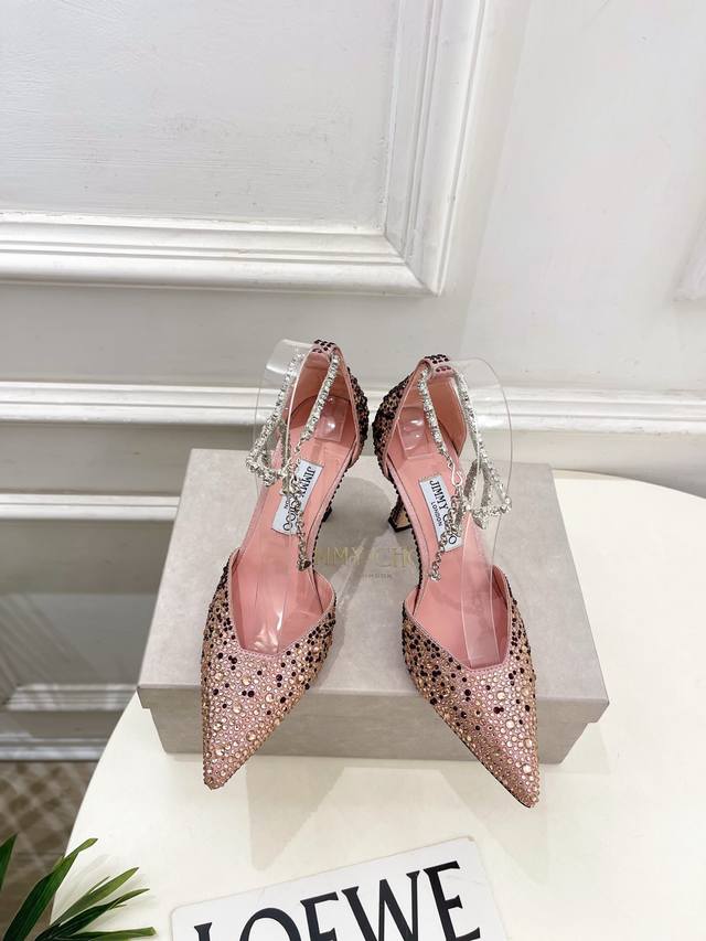 Jimmychoo 25Ss 2025Ss Autumn/Winter New Arrival, Latest Classic Diamond Chain Po