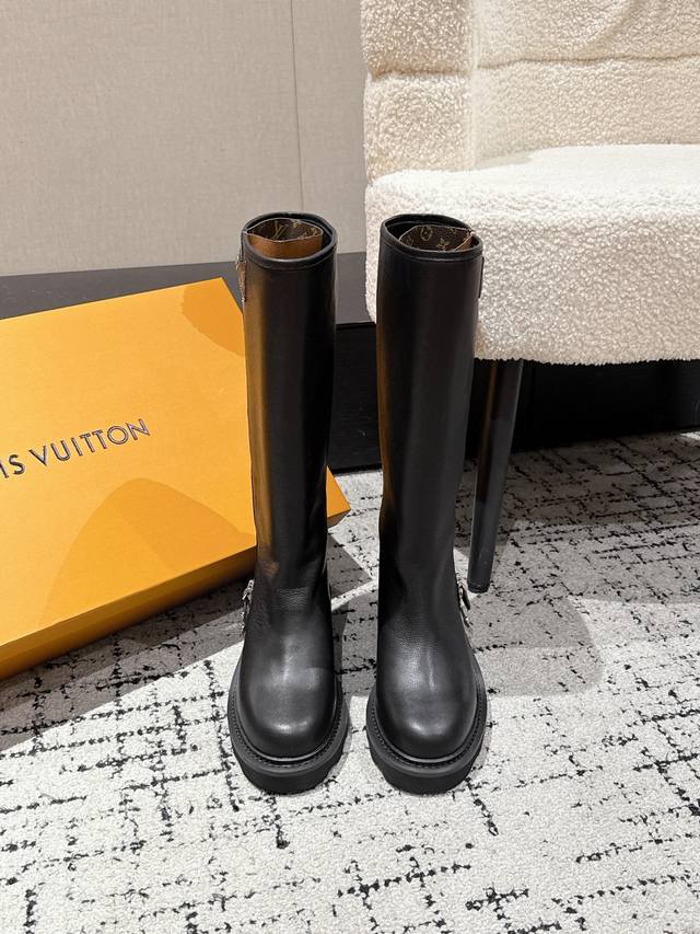 Louis Vuitton Fall/Winter New Arrival 25 Lv Beaubourg High Boots Monogram Canvas