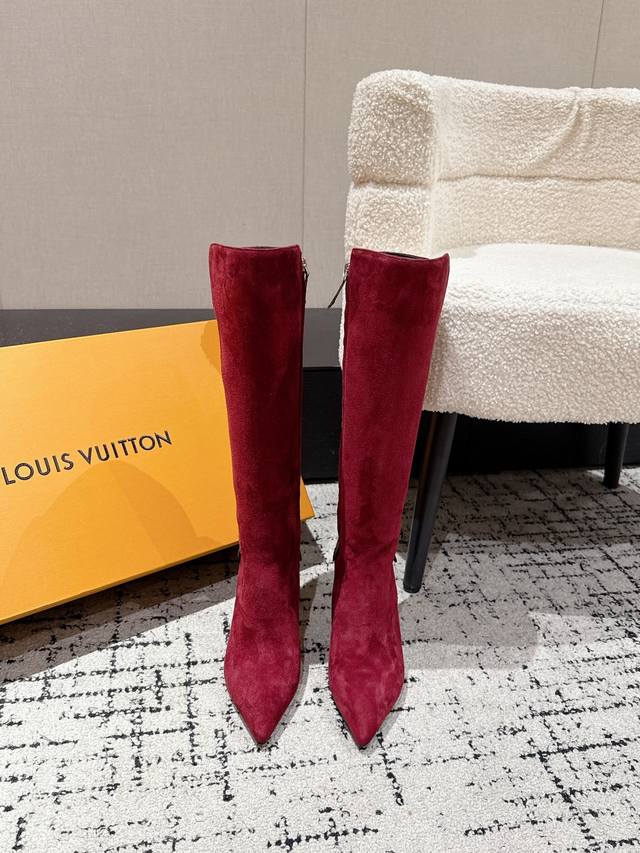 Louis Vuitton Early Autumn New Arrival 25 Lv Legacy Pointed Toe High-Heeled Boot