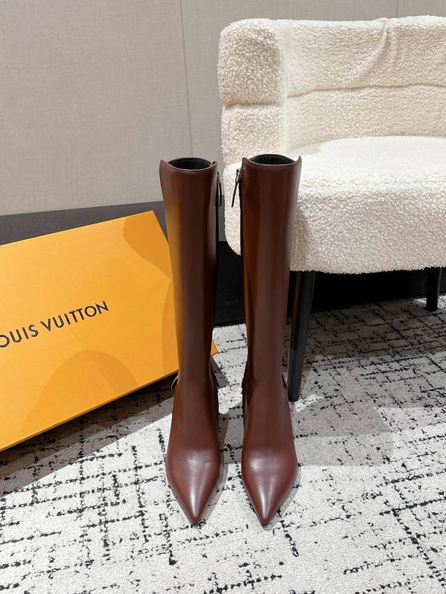 Louis Vuitton Early Autumn New Arrival 25 Lv Legacy Pointed Toe High-Heeled Boot