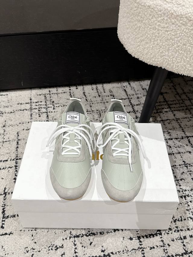 Chloe Spring/Summer 2025 Newest German Training Shoes, Casual Shoes, Thin-Soled Chloe Spring/Summer 2025 Newest German Training Shoes, Casual Shoes, Thin-Soled