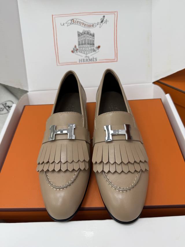 Top Quality Paris Retro H-Buckle Tassel Loafers | Original Purchase, Proxy Purch