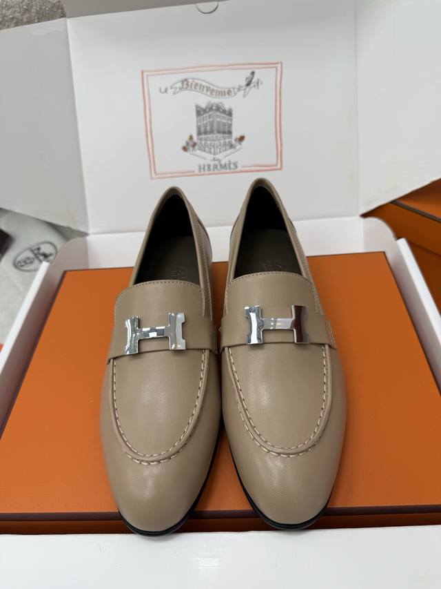 Top Quality Paris Retro H-Buckle Loafers | Original Purchase, Proxy Purchase Lev