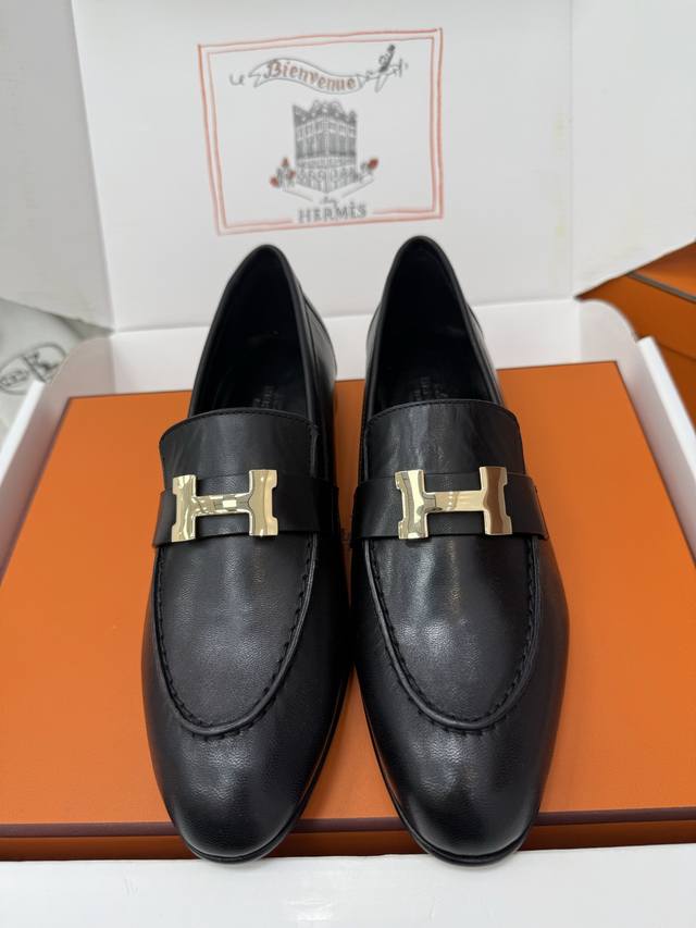 Top Quality Paris Retro H-Buckle Loafers | Original Purchase, Proxy Purchase Lev