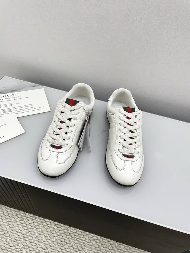 Gucci Shift series retro casual sports shoes with airplane box. Original purchas
