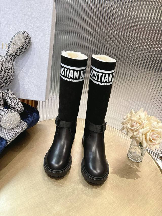 Top-tier Dior Major Embroidered Riding Boots with a distinctive design. These st