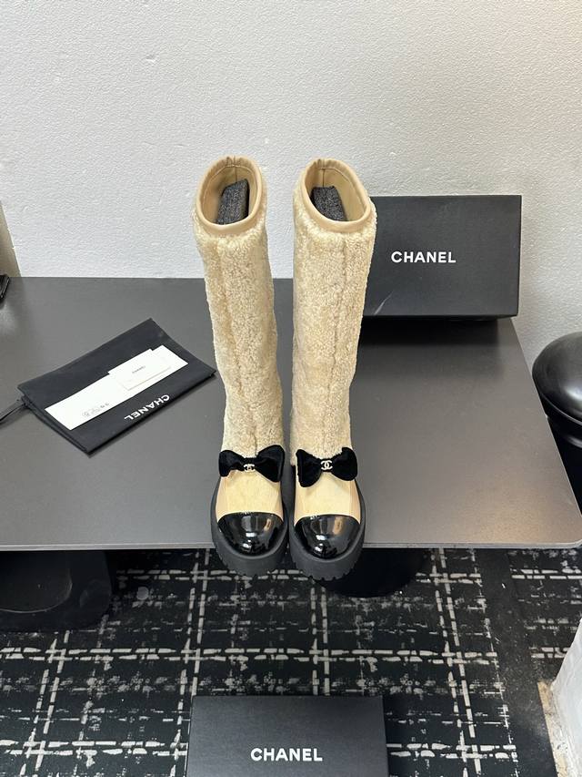 Chanel's must-have item for this fall/winter season!! Chanel's fall/winter heavy