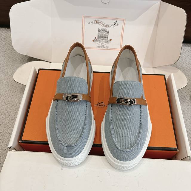 Women's and Men's 70 Hermes Sneakers Series - Stylish and Versatile, Super Comfo