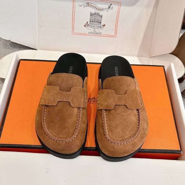 Factory Price P Hermes Classic Go Mule Slip-on Series - Stylish and Versatile, S