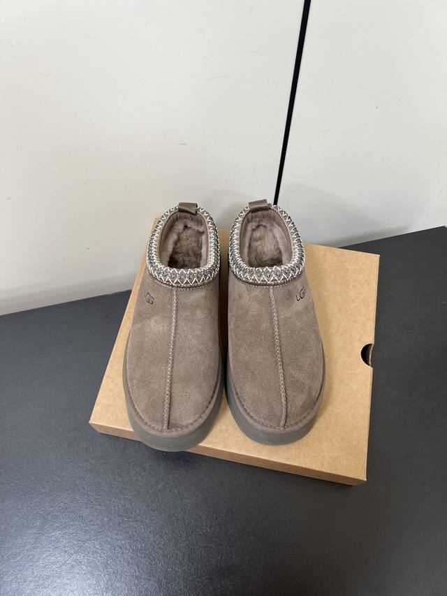 Ugg- 1132553 Ethnic Style Collaboration Trendy Thick-Soled Slip-On Women's Slip-