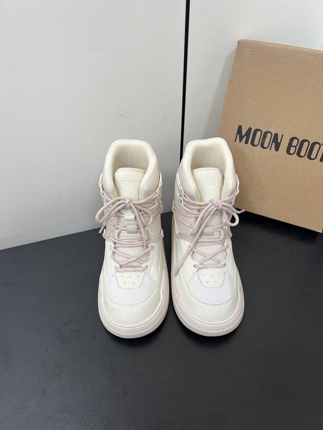 Moon Boot Luna Series 25 Autumn/Winter New Snow Boots A pair of shoes that don't