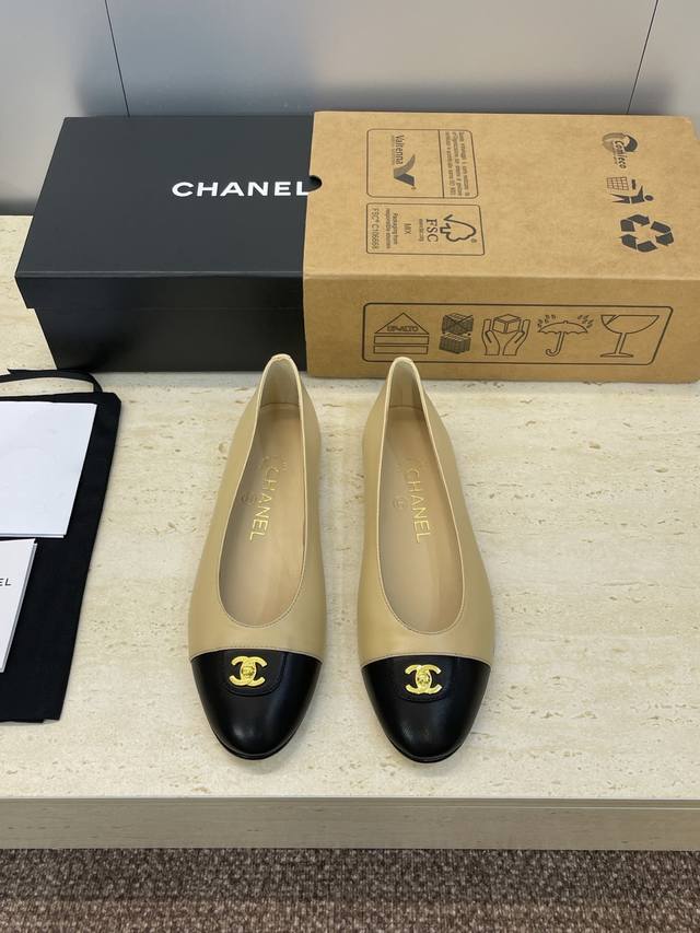 Factory direct price Dongguan-made Chanel 2025 Fall/Winter Mary Jane Ballet Doll