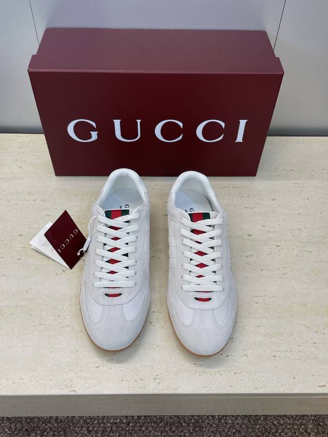 Factory Price P Gucci 2025 Fall/Winter Collection Shift Couple New Lace-up Casua Factory Price P Gucci 2025 Fall/Winter Collection Shift Couple New Lace-up Casua