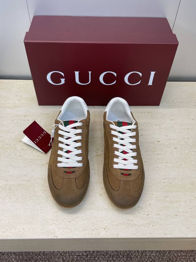 Factory direct price. Gucci 2025 Fall/Winter Shift Couple New Lace-up Casual Sne Factory direct price. Gucci 2025 Fall/Winter Shift Couple New Lace-up Casual Sne