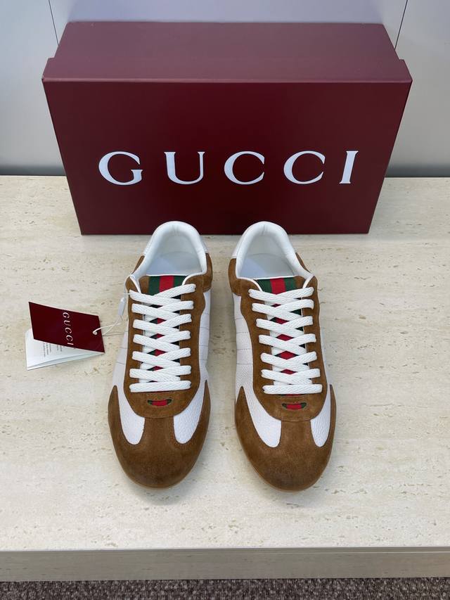 Factory direct price. Gucci 2025 Fall/Winter Shift Couple New Lace-up Casual Sne Factory direct price. Gucci 2025 Fall/Winter Shift Couple New Lace-up Casual Sne