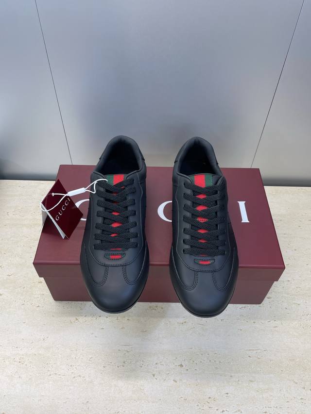 Factory Price P Gucci 2025 Fall/Winter Collection Shift Couple New Lace-up Casua Factory Price P Gucci 2025 Fall/Winter Collection Shift Couple New Lace-up Casua