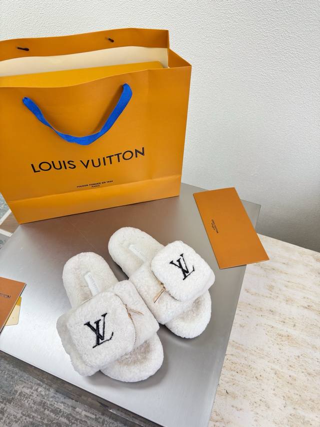 Coin Purse Style Imported Lambswool Slippers L Donkey Super High Cost Performanc