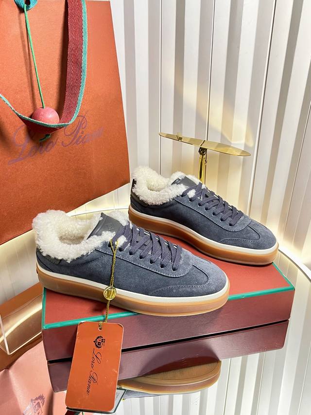 Top-quality imported women's and men's wool shoes, size 440, couple style. Loro